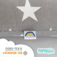 Бортик валик захисний мультифункціональний PAPAELLA 60х15 см 120х15 см дитяче ліжечко