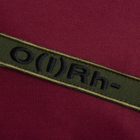 Шеврон на липучці група крові 1- 2х10 см для позначення групи крові військова нашивка патч для одягу