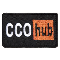 Шеврон на липучці ССО Hub 5х9,5 см вишитий патч нашивка