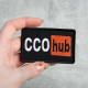 Шеврон на липучці ССО Hub 5х9,5 см вишитий патч нашивка