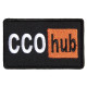 Шеврон на липучці ССО Hub 5х9,5 см вишитий патч нашивка