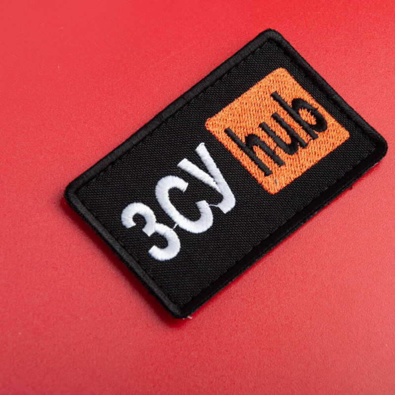 Шеврон на липучці ЗСУ Hub 5х9,5 см вишитий патч нашивка