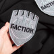 Шеврон на липучці Бастіон 9х12 см вишитий патч нашивка сірий