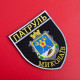 Шеврон на липучці Патруль Миколаїв 7,5х9 см вишитий патч нашивка