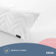 Подушка для тіла сну відпочинку NORDIC COMFORT+ 40х140 см IDEIA антиалергенна довга біла холлофайбер з блискавкою