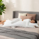 Подушка для тіла сну відпочинку NORDIC COMFORT+ 40х140 см IDEIA антиалергенна довга біла холлофайбер з блискавкою
