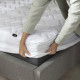 Наматрацник NORDIC COMFORT 140х200х35 см IDEIA пл 150 г/м2 натяжний з бортом по периметру