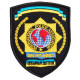 Шеврон на липучці International Police Association 7х9 см вишитий патч нашивка