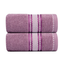 Рушник махровий Софія IDEIA 50х85 см бузок бавовна натуральне для обличчя та рук