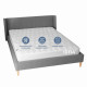 Наматрацник захисний 200х200х35 см NORDIC COMFORT LUXE IDEIA пл 250 гр/м2 стьобаний натяжний з бортом по периметру