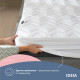 Наматрацник захисний 180х200х35 см NORDIC COMFORT LUXE IDEIA пл 250 гр/м2 натяжний з бортом по периметру