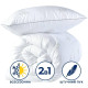 Набір Super Soft Classic IDEIA полуторний ковдру 140х200 см + подушка 50х70 см штучний пух