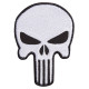 Шеврон на липучці Череп Каратель Карателя Punisher 6,5х9 см вишитий патч нашивка
