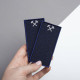 Шеврон на липучці Укрзалізниця УЗ Погон Молодший склад 5х10 см вишитий патч нашивка