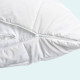 Подушка 50х70 см Classic Soft IDEIA антиалергенна штучний пух з блискавкою 2 чохли для готелів та дому