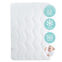Ковдра дитяча зимова Comfort 100х135 см PAPAELLAдля дітей у дитяче ліжечко антиалергенна біла