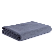 Махровий рушник "Ідеал" 70х140 см, графіт, щільність 450 г/м², натуральна бавовна