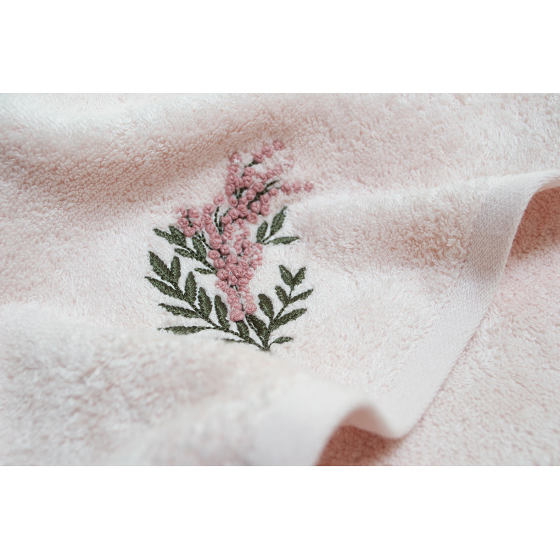 Рушник Irya - Rina pembe рожевий 90*150