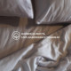 Простирадло 160x240 см сатин бавовна IDEIA в упаковці пудра натуральна тканина