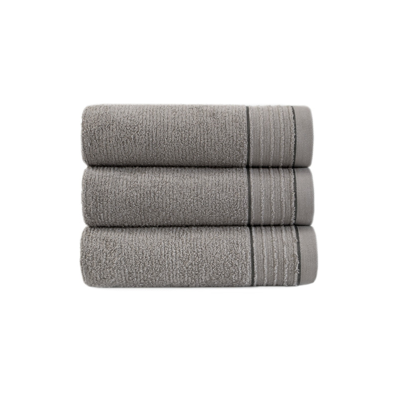 Рушник Irya - Roya gri сірий 90*150