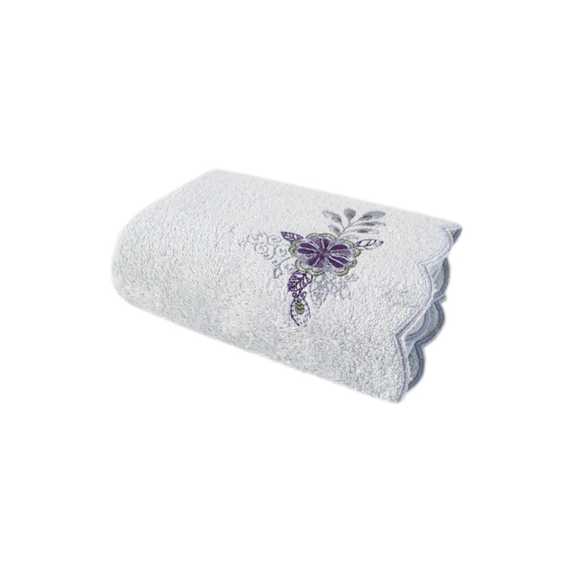 Рушник Irya - Laural a.gri світло-сірий 90*150