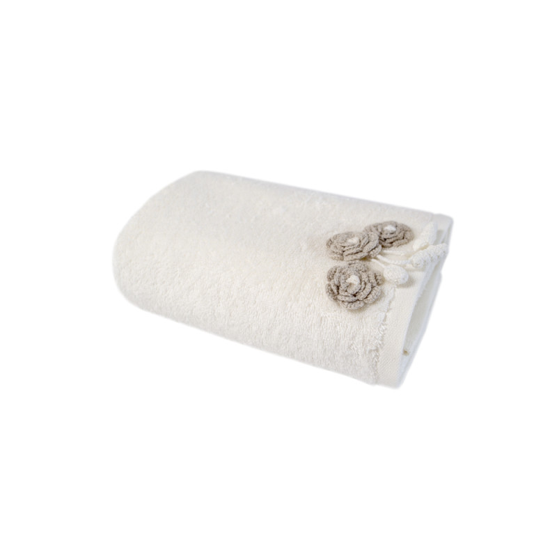 Рушник Irya - Labelle ekru молочний 90*150