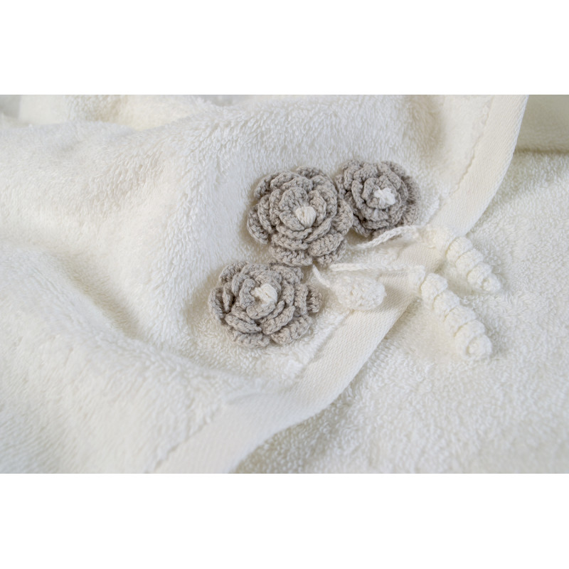 Рушник Irya - Labelle ekru молочний 90*150