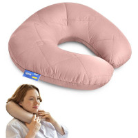 TM IDEIA Travel Neck Pillow 32х32 cm Beige