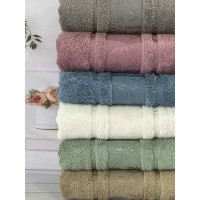 Bamboo бамбукові рушники 50х90см., 6шт/уп. Sweet dream Туреччина (76384)