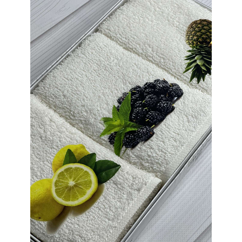 Merzuka ananas Махрові рушники 30х50см., 3шт. (24519)