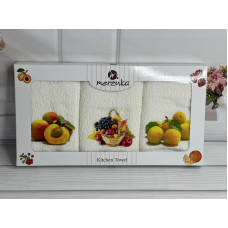 Merzuka fresh Махрові рушники 30х50см., 3шт. (31376)
