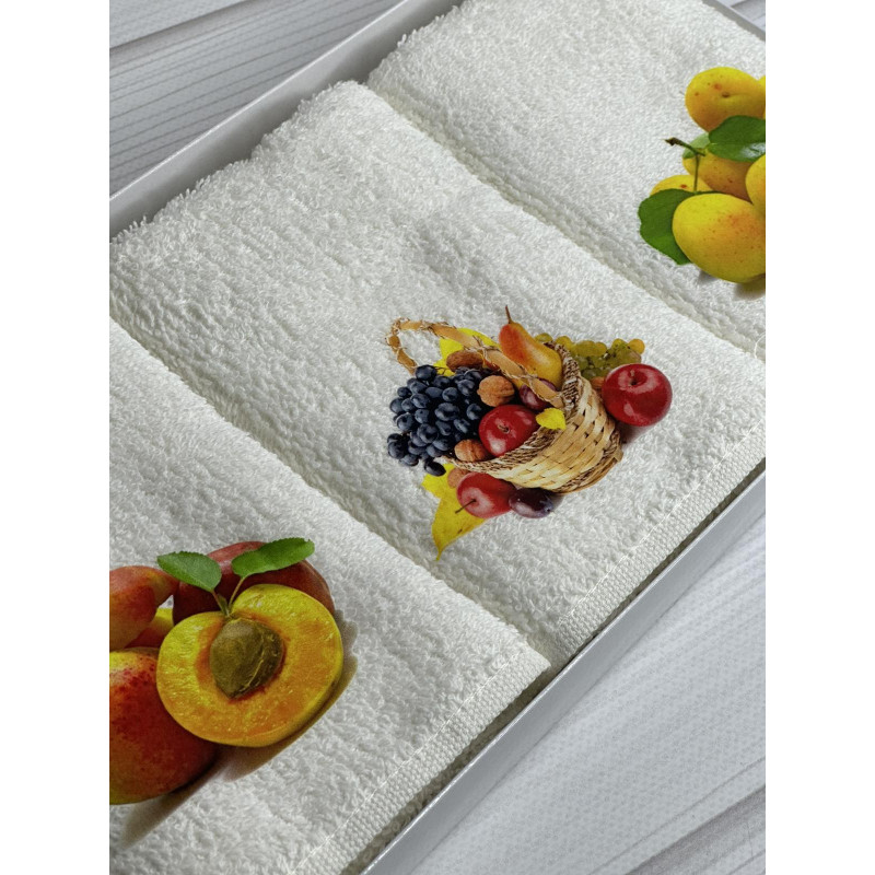 Merzuka fresh Махрові рушники 30х50см., 3шт. (31376)