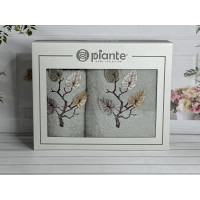 Piante Listik mint 3D 2в1 бавовняні рушники.Туреччина. (66427)