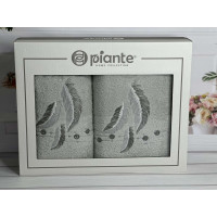 Piante pero mint 3D 2в1 бавовняні рушники.Туреччина. (80596)