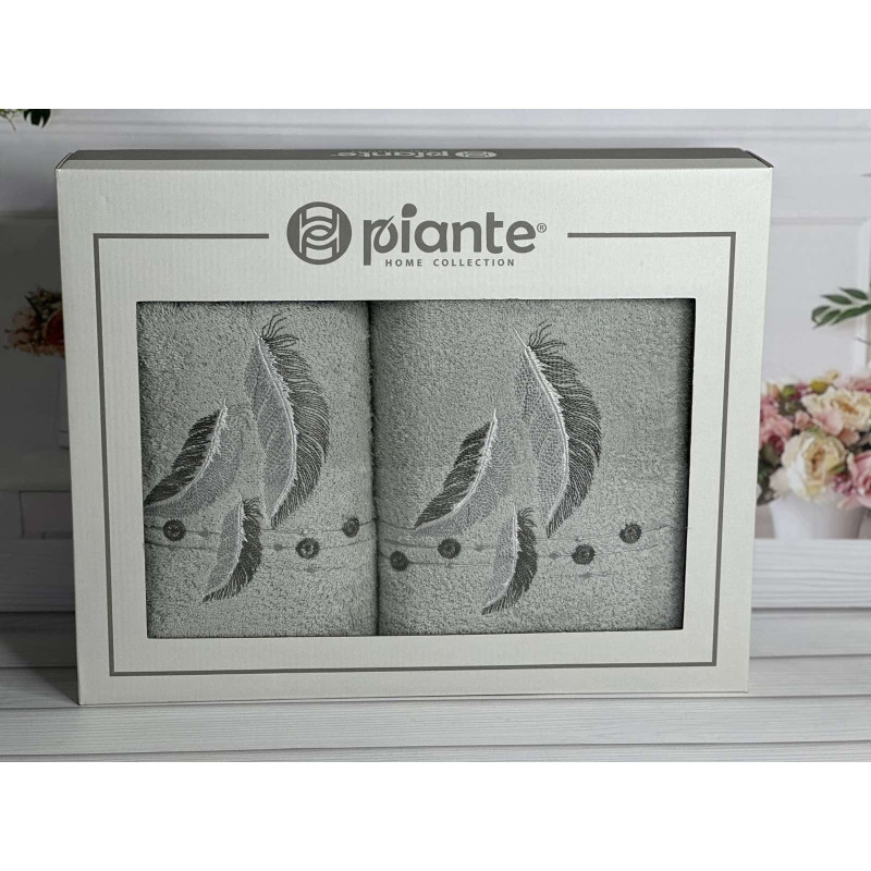 Piante pero mint 3D 2в1 бавовняні рушники.Туреччина. (80596)