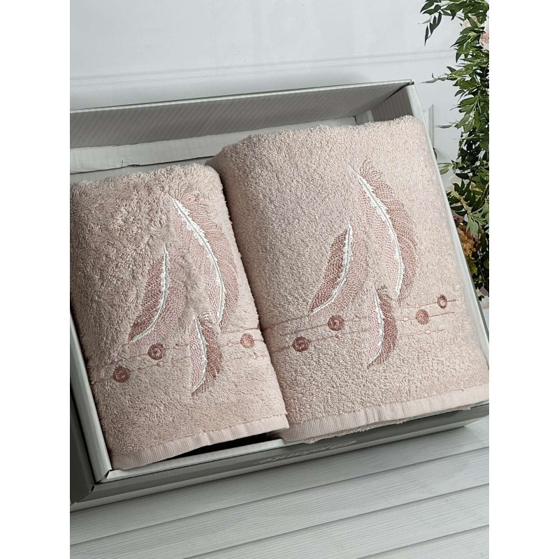 Piante pero pudra 3D 2в1 бавовняні рушники.Туреччина. (53052)