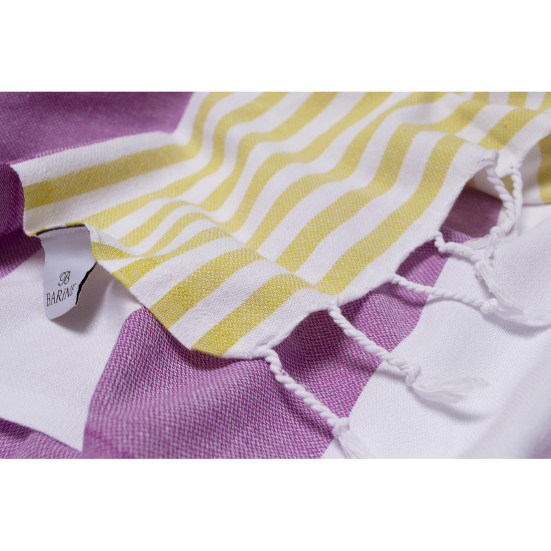 Рушник Barine Pestemal - Journey 90*165 Olive-Purple