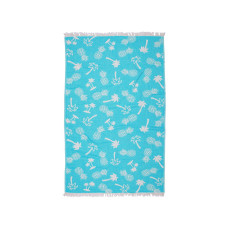 Рушник Barine Pestemal - Palmsprings 90*160 Turkuaz бірюзовий