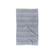 Рушник Barine Pestemal - Nordic indigo синій 90*160