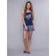 Домашній одяг US Polo Assn - Майка і шорти 15637 сині, S