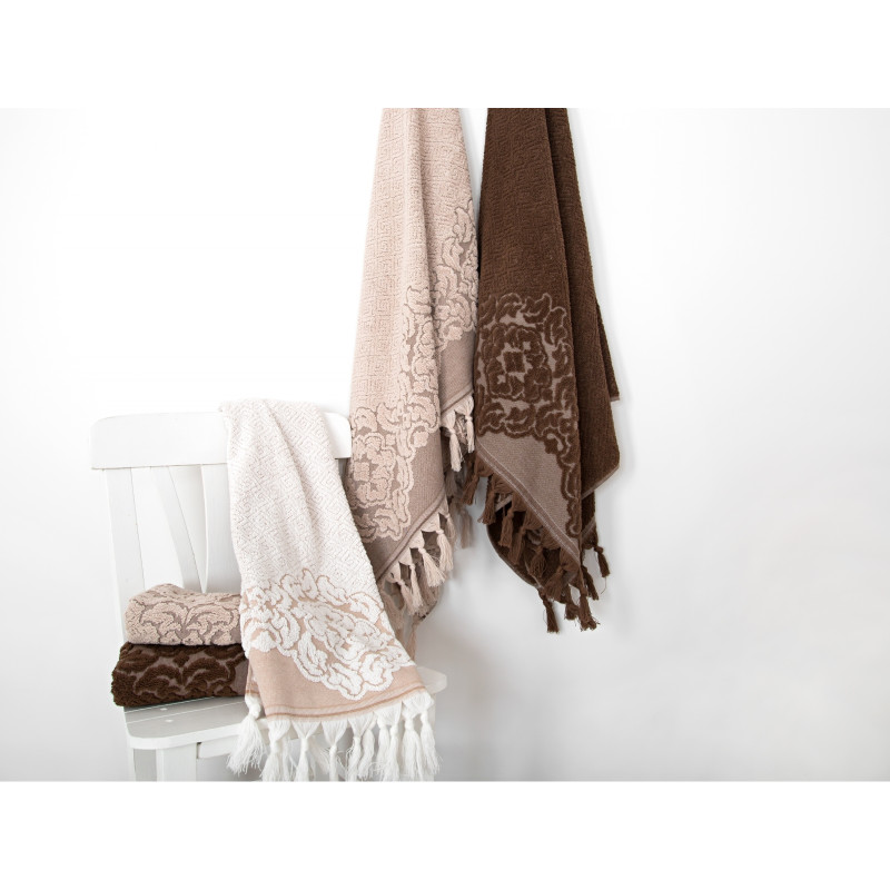 Рушник Irya Jakarli - Calisto kahve кавовий 70*130