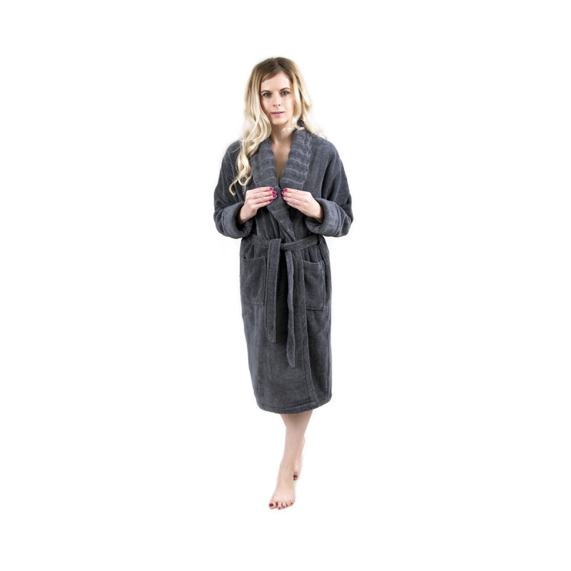 Халат махровий Irya - Frizz antrasit S/M