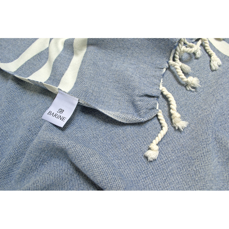 Плед-накидка Barine - Ege Denim синій 120*165