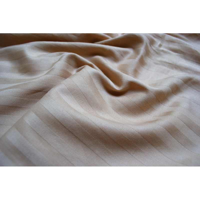 Наволочки Lotus Готель - Сатин Страйп 1*1 бежевий Туреччина 70*70 (2 од.)