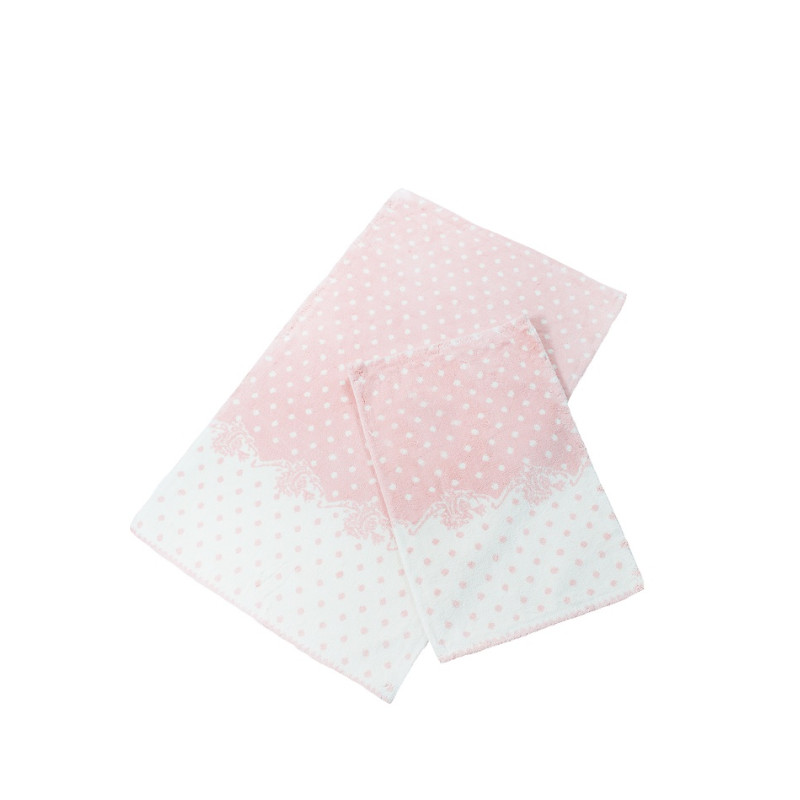 Набір килимків Irya - Lavinya somon лососевий - 60*100+40*60