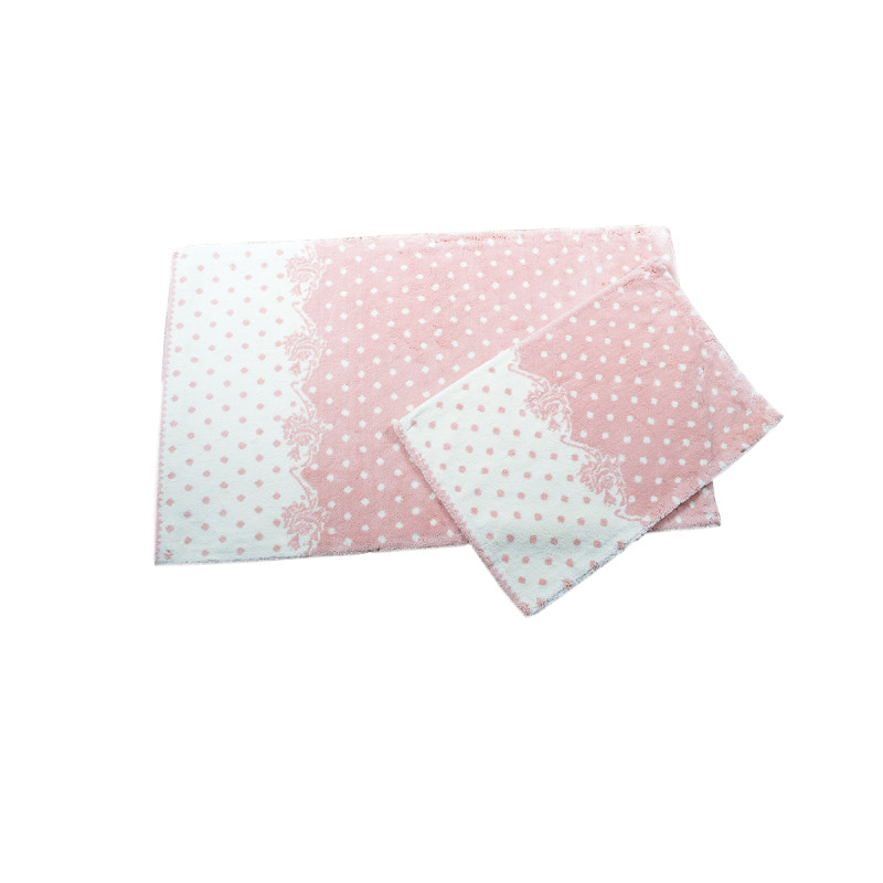 Набір килимків Irya - Lavinya somon лососевий - 60*100+40*60