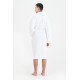 Халат махровий unisex Lotus Home - Basic Line white 2XL