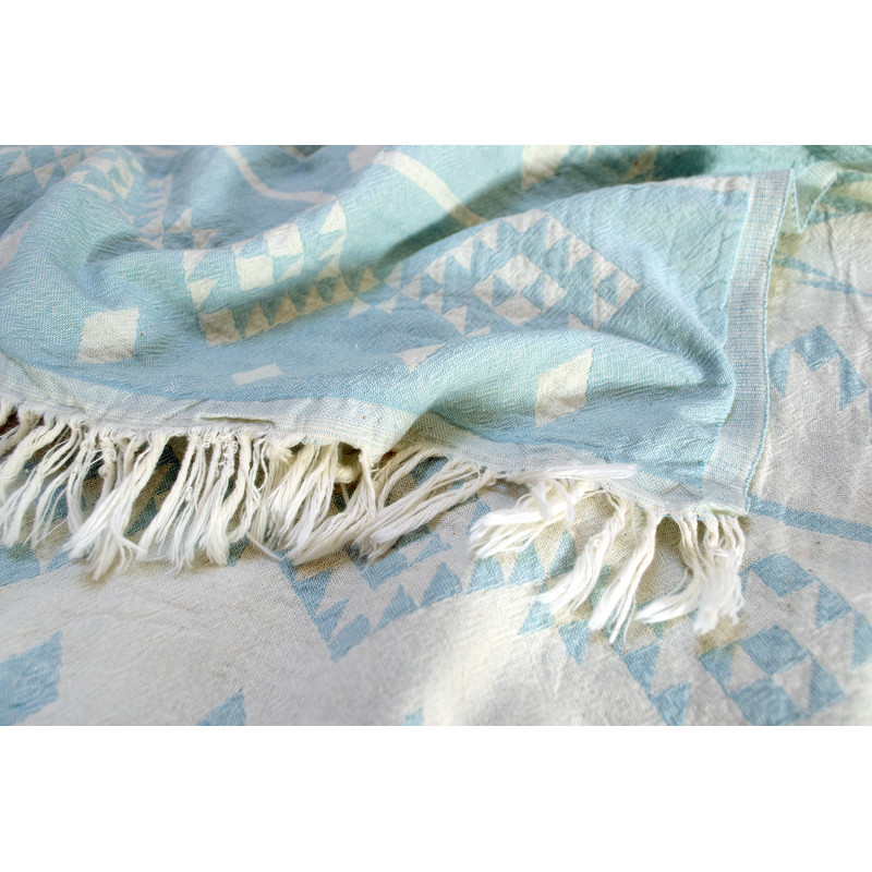 Покривало Barine - Kilim Throw Mint 130*170 ментоловий