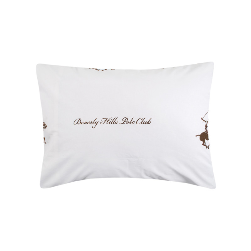 Наволочки Beverly Hills Polo Club - BHPC 004 Brown 50*70 (2 од)
