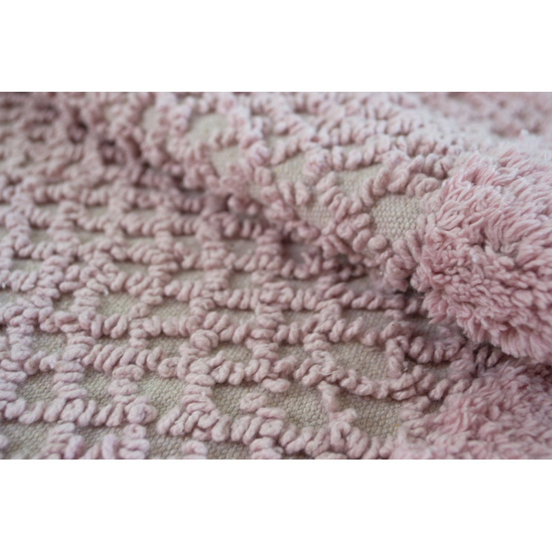 Килимок Irya - Waffles pink 60*120